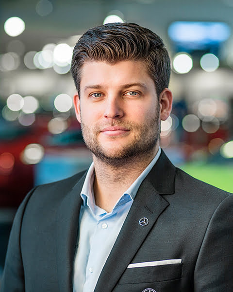 Fredrik Dahlqvist säljare Mercedes