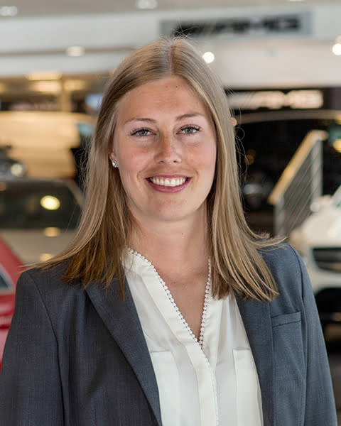Mathilda Larsson produktspecialist Mercedes